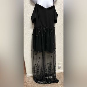 Charlotte Russe black party dress